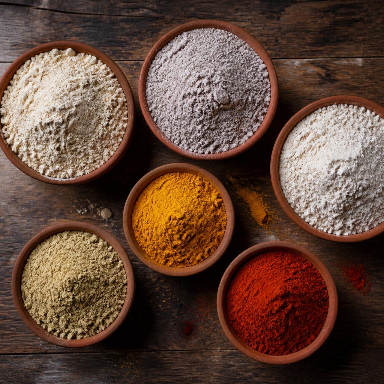 Flours & Spice Powders — పిండి & పొడి